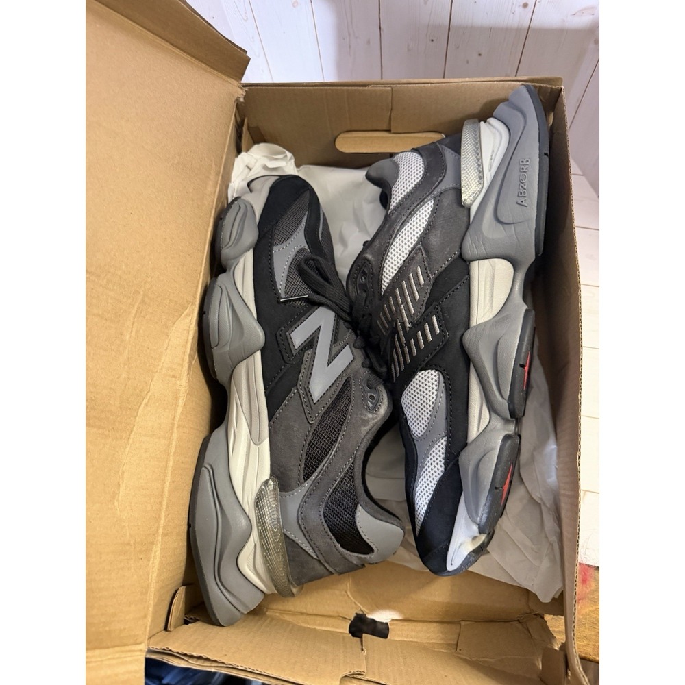 New Balance 9060 Shoes Mens Size 11 Black Grey Lifestyle Road Running Walking **